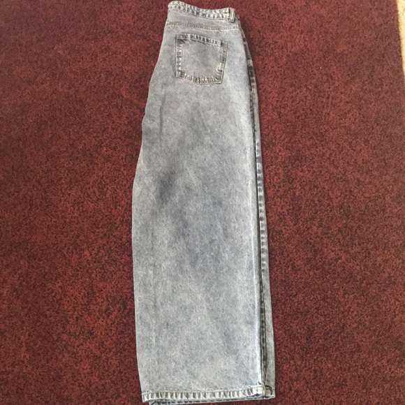 Boohoo Denim - vintage wash wide leg jeans